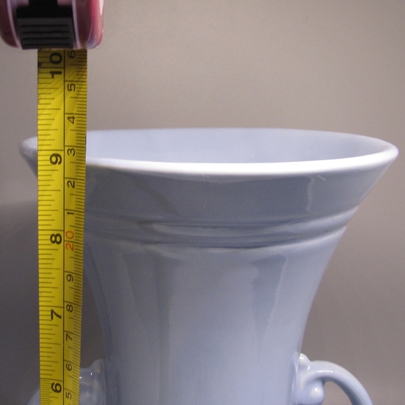 Vintage Abingdon Vase Cornflower Blue 9" - Picture 4 of 10